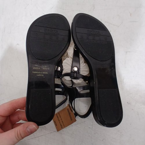 WOMEN'S MELISSA SOLAR SPRINGTIME SANDAL - SIZE 6 - BLACK (STYLE: 1984148) image 3