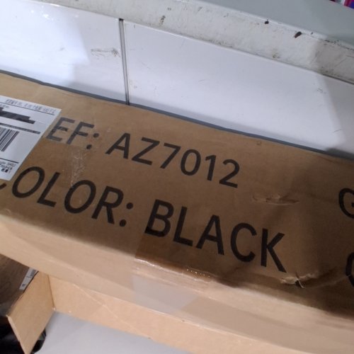 METAL TABLE - 40" X 15" X 4.7" - BLACK (MODEL: AZ7012) image 2
