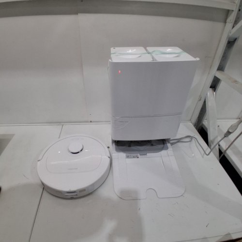 ROBOROCK QREVO S PRO ROBOT VACUUM AND MOP - 18500PA SUCTION, ANTI-TANGLE BRUSHES, 75℃ HIGH-TEMP WASHING - WHITE (MODEL: RRE0PEE+EWFD24LRR) image 9