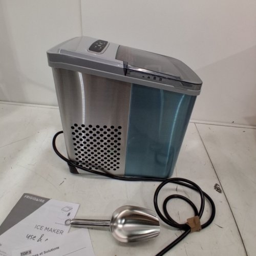 FRIGIDAIRE ICE MAKER - 26 LBS, 115 V - STAINLESS STEEL (MODEL: EFIC131-SS-SC-EP) image 8