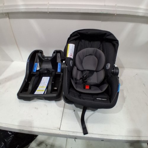 GRACO SNUGRIDE 35 LITE LX BABY CARSEAT - BLACK - (MODEL: 2143034) image 4