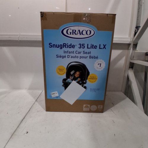 GRACO SNUGRIDE 35 LITE LX BABY CARSEAT - BLACK - (MODEL: 2143034) image 11