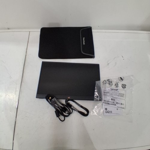VIEWSONIC PORTABLE MONITOR WITH BUILT-IN STAND AND SPEAKERS - 15.6" - 1080P - 60HZ - BLACK - (MODEL: VA1655) image 4