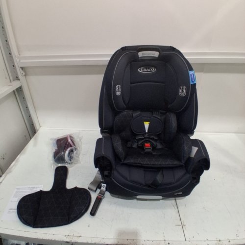 GRACO 4EVER 4-IN-1 CAR SEAT WITH WASHABLE SEAT COVER - CONVERTIBLE FROM INFANT TO TODDLER (1.8-18 KG) - DREW STYLE (MODEL: 2168323) image 3
