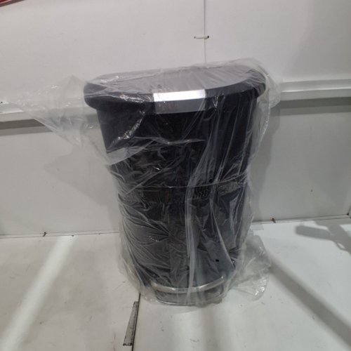 SIMPLEHUMAN SEMI-ROUND TRASH CAN - 50L - BLACK (MODEL: CW1355) image 6