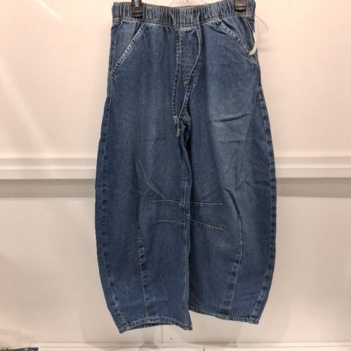 WOMENS GAP MID RISE ULTRASOFT EASY HORSESHOE JEANS - EXTRA SMALL PETITE - MEDIUM INDIGO/DENIM (STYLE: 815678) image 2