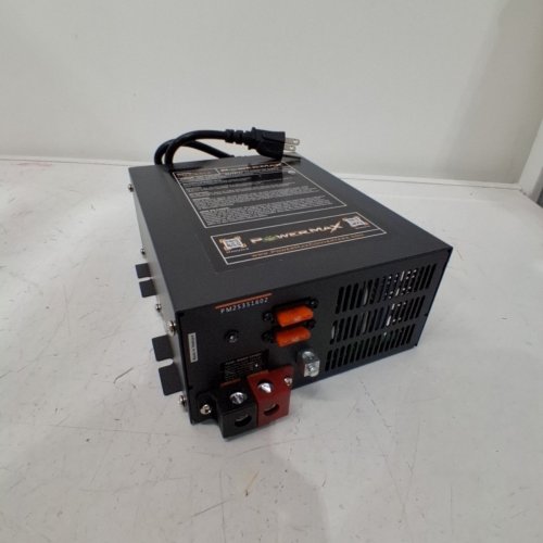 POWERMAX RV CONVERTER WITH BUILT-IN SMART CHARGER - 110VAC TO 12VDC - 65AMP BLACK (MODEL:PM3-65LK) image 4