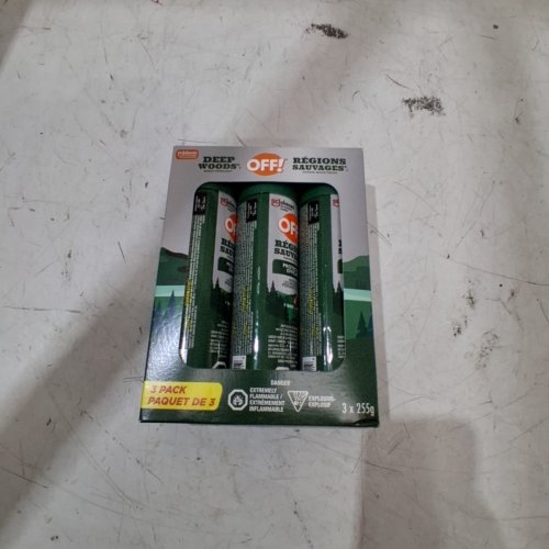 3PK OFF! DEEP WOODS INSECT REPELLENT LONG LASTING PROTECTION - 255G EACH (MODEL: 1191135) image 2