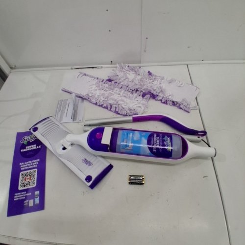 SWIFFER POWERMOP MULTI-SURFACE MOP - PURPLE/WHITE image 2