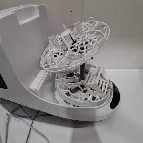 BABY BREZZA BOTTLE WASHER PRO ALL-IN-ONE STERILIZER & DRYER - HOLDS 4 BOTTLES - GREY/WHITE (MODEL: BRZ0103) image 5