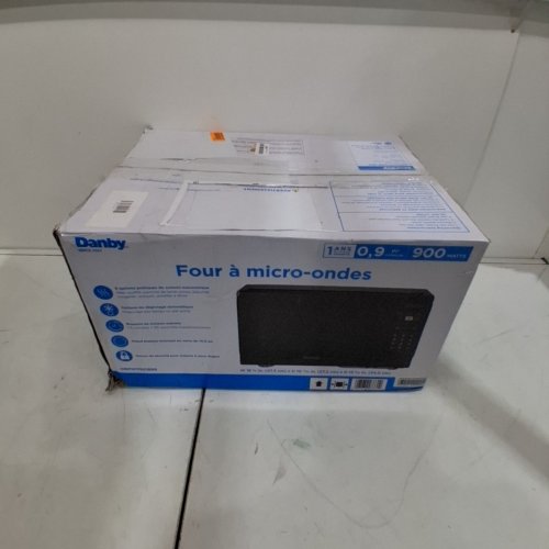 DANBY COUNTERTOP MICROWAVE- 0.9 CU. FT - 900W - BLACK (MODEL: DBMW0921BBB) image 8