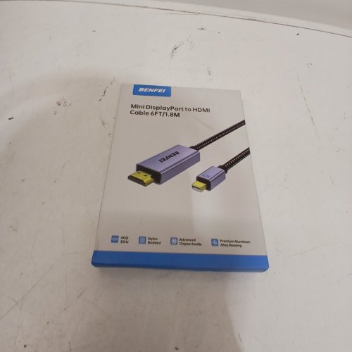 BENFEI MINI DISPLAYPORT TO HDMI CABLE - 6FT - GREY image 3