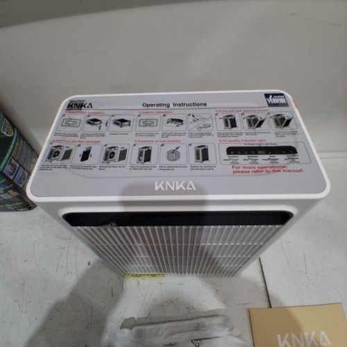 KNKA LARGE ROOM AIR PURIFIER - 1,695 SQ. FT. - WHITE (MODEL: APH4000) image 6