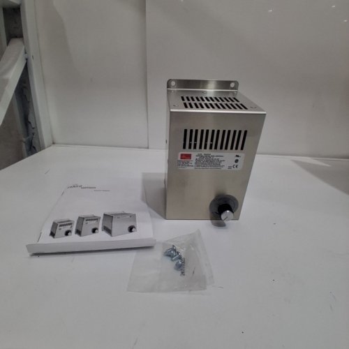 NVENT HOFFMAN ELECTRIC ENCLOSURE HEATER - 400W - THERMOSTAT RANGE 0F-100F - BRUSHED ALUMINUM (MODEL: DAH4001B) image 4