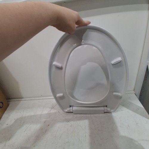 TOTO SOFTCLOSE ELONGATED TOILET SEAT - COTTON WHITE (MODEL: SS114#01) image 5
