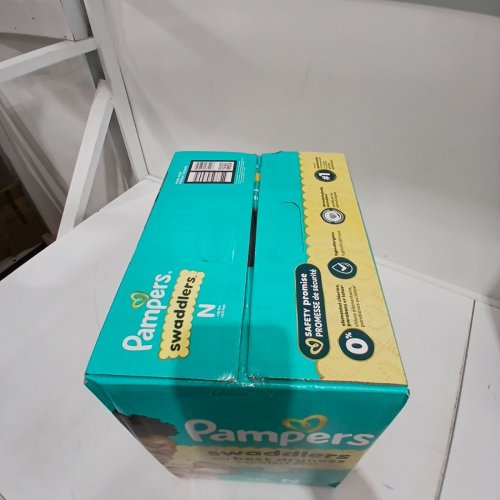 136PK PAMPERS SWADDLERS DIAPERS - NEWBORN SIZE 0 image 6