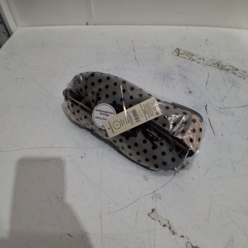 WOMEN'S NO BOUNDARIES MESH POLKA DOT FLAT SHOES - SIZE 8 - TAN / BLACK (STYLE : 50949284) image 6