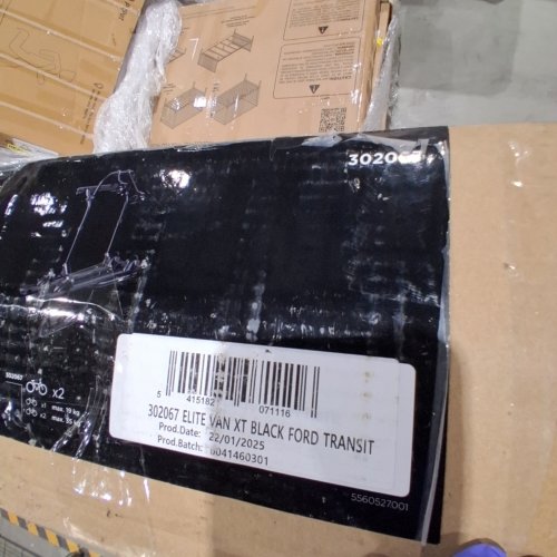 THULE ELITE VAN XT FORD TRANSIT H3 BIKE RACK - BLACK (MODEL: 302067) image 9
