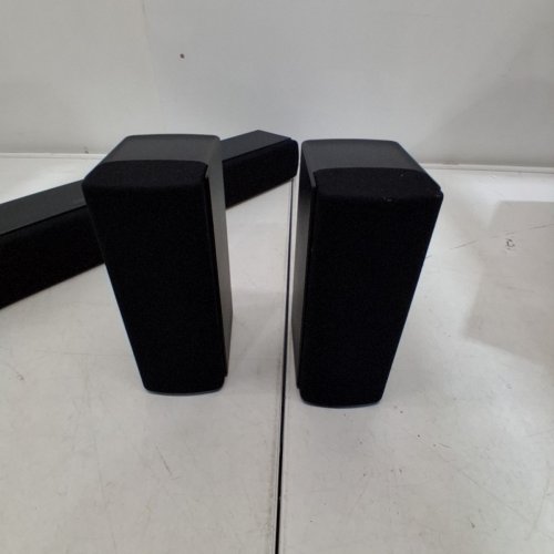 HISENSE 5.1 CHANNEL BLUETOOTH WIRELESS SOUND BAR WITH SUBWOOFER & SURROUND SOUND MINI SPEAKERS - BLACK (MODEL: HS5100) image 9