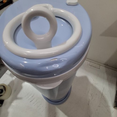 UBBI STEEL DIAPER PAIL - CLOUDY BLUE image 3