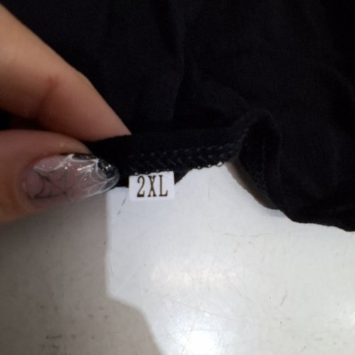 OPEN-FRONT CARDIGAN - 2XL - BLACK image 3