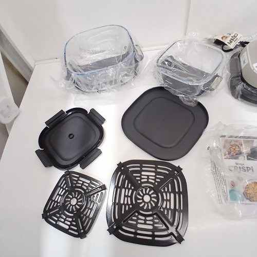 NINJA CRISPI PORTABLE COOKING SYSTEM - 4QT - STONE (MODEL: ‎FN101ST) image 4