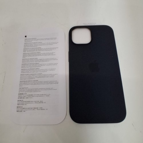 APPLE SILICONE CASE WITH MAGSAFE FOR IPHONE 15 - BLACK (MODEL: A3123) image 2