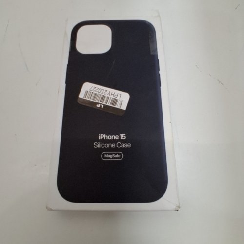 APPLE SILICONE CASE WITH MAGSAFE FOR IPHONE 15 - BLACK (MODEL: A3123) image 3