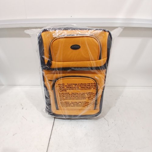 TRAVELERS CHOICE RIO EXPANDABLE CARRY-ON LUGGAGE - 21" X 13.5" X 8.5" - ORANGE - (MODEL: US5600O) image 2