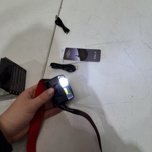 BLUKAR LED HEADLAMP - BLACK AND RED (MODEL: K9112) image 2