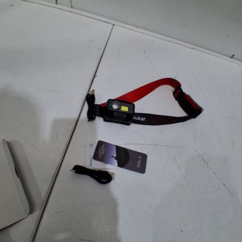 BLUKAR LED HEADLAMP - BLACK AND RED (MODEL: K9112) image 3