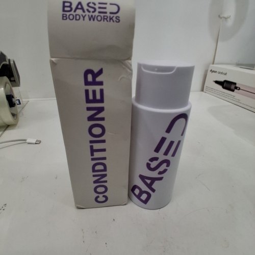 ADULT'S BASED BODYWORKS HAIR CONDITIONER - WITH ARGAN, COCONUT, ALOE VERA, AND PEPPERMINT - 12OZ image 2