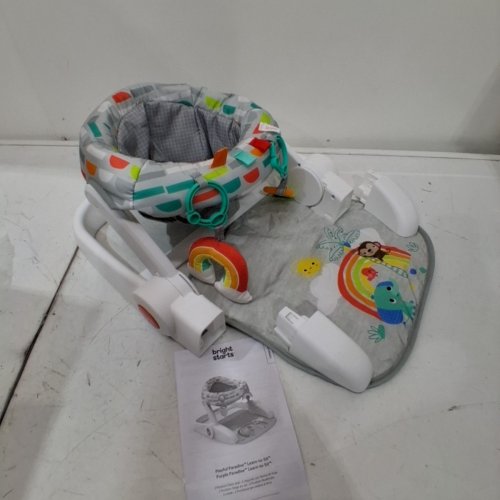 INFANT'S BRIGHT STARTS LEARN-TO-SIT FLOOR SEAT - PLAYFUL PARADISE - (MODEL: 12956) image 2