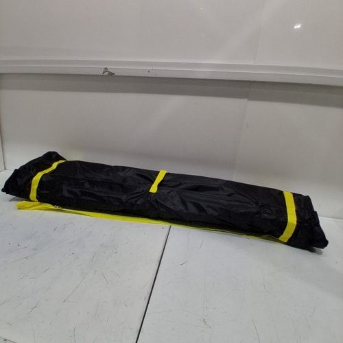 SKLZ QUICKSTER PORTABLE SOCCER GOAL WITH CARRYING CASE- 12FT X 6FT - WHITE/YELLOW image 4