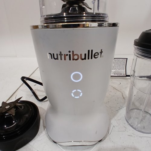NUTRIBULLET SINGLE SERVE PERSONAL BLENDER - 32OZ - 500W - WHITE - (MODEL: NB-100S) image 2