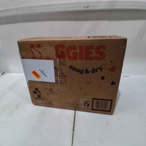 144PK HUGGIES SNUG AND DRY BABY DIAPERS - SIZE 6 image 2