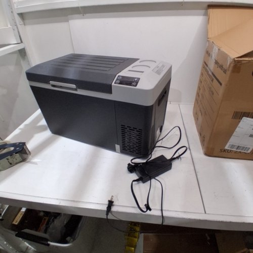 EUHOMY PORTABLE APP CONTROL CAR REFRIGERATOR - 24QT - 12V - BLACK (MODEL: ZX-CFJ-23-AZ-HM) image 5