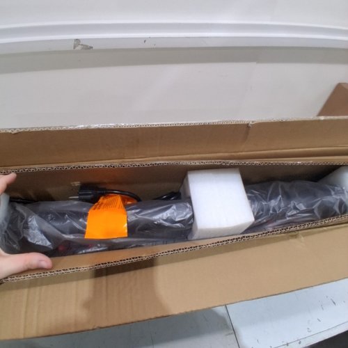INDOOR/OUTDOOR 1500W INFRARED ELECTRIC SPACE HEATER WITH REMOTE - 34" - BLACK - (MODEL-T13-GR15VDL0 image 2