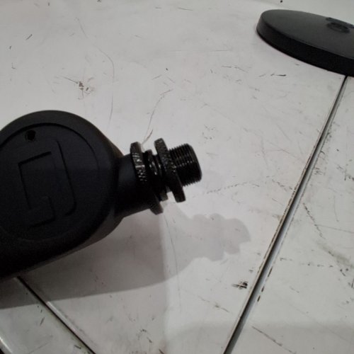 GATOR FRAMEWORKS DELUXE ROUND BASE MIC STAND - 10" BASE - BLACK (MODEL: GFW-MIC-1001) image 5