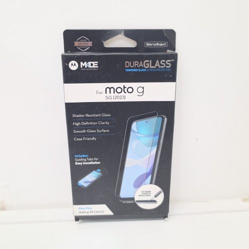 WRIGHTRIGHT DURAGLASS TEMPERED GLASS SCREEN PROTECTOR FOR MOTO G 5G - 2024/2023 (MODEL: 501190) image 3