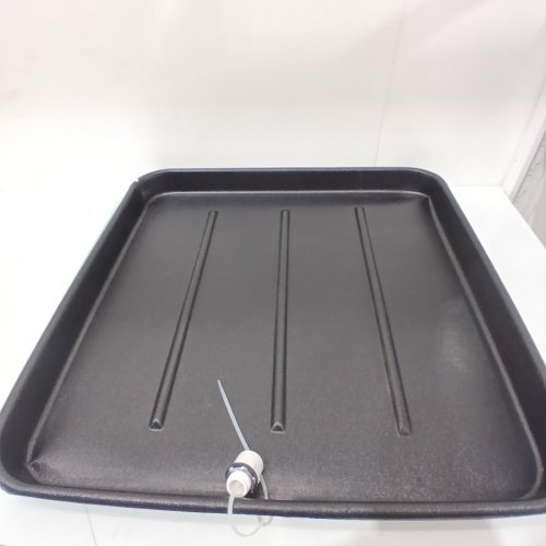 ASURITY PLASTIC DRAIN PAN - 24" X 24" - BLACK (MODEL: 6-2424L) image 2