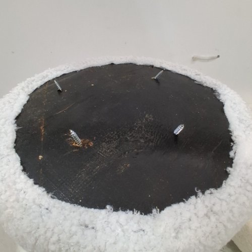 MUSHROOM STOOL/CHAIR - 15.7X15.7 - WHITE image 4