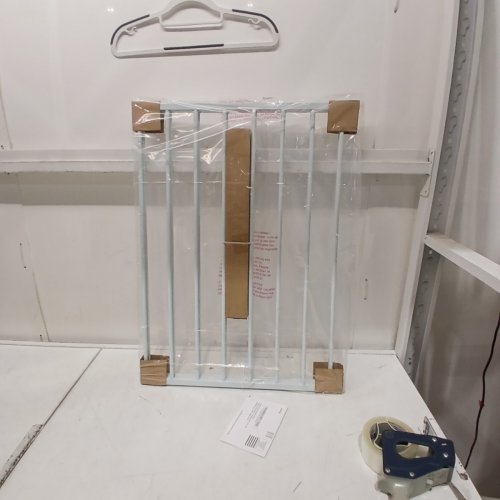 REGALO EXTRA WIDE 2-IN-1 TOP OF STAIRWAY AND HALLWAY SAFETY GATE WITH MOUNTING KIT - WHITE (MODEL: 1250 DS) image 2