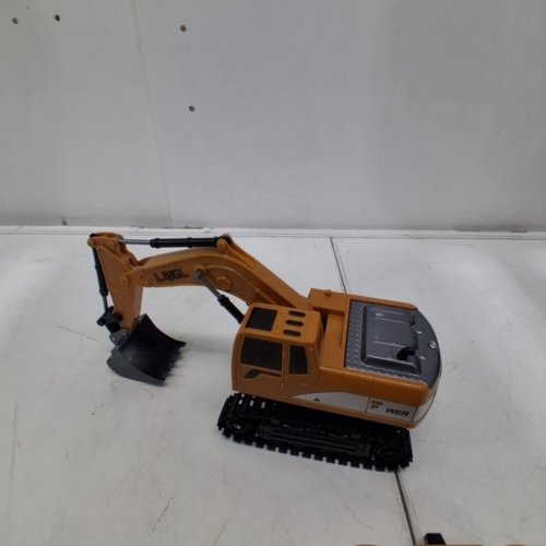 REMOTE CONTROL EXCAVATOR TOY - YELLOW image 2