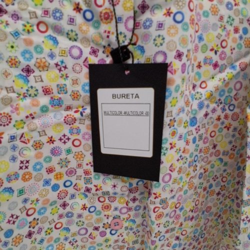 WOMEN'S BARILOCHE PRINT BUTTON-UP SHIRT - SMALL / MEDIUM - 38 - MULTICOLOUR (STYLE : BURETA) image 6