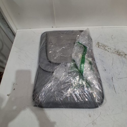 COLLAPSIBLE PET CARRIER - 13" X 20" X 14" - SMALL - GREY image 8