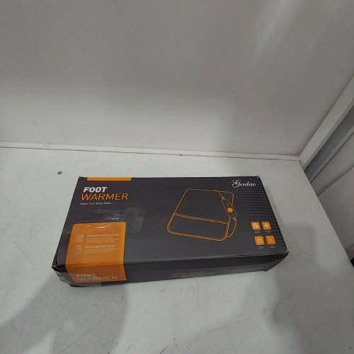 GINTAO ELECTRIC 3 HEAT SETTING HEATED FOOT WARMER - 22" X 20" - GREY (NA-H2630C) image 4