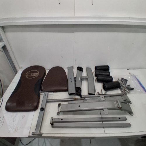CAP BARBELL FLAT INCLINE/DECLINE WORKOUT BENCH - IRON (MODEL: FM-504) image 2