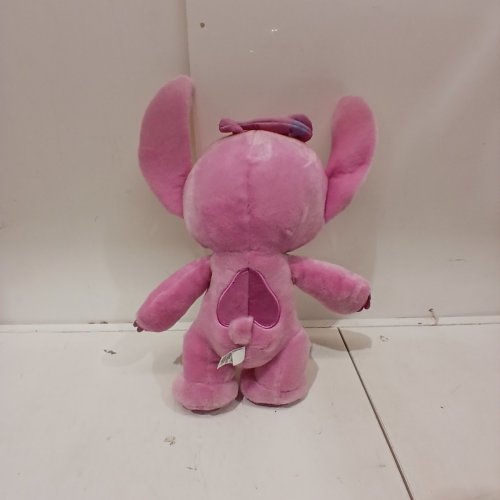 TY BEANIE DISNEY STITCH 16" PLUSH ANIMAL - PINK, ANGEL image 4