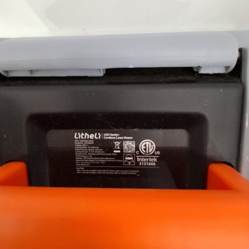 LITHELI U20 HANDY SERIES 20 V 4.0 AH BRUSHLESS LITHIUM ION PUSH 13" CORDLESS ELECTRIC LAWN MOWER (1 BATTERY INCLUDED) - (MODEL: U20L-M02-0A110) image 2